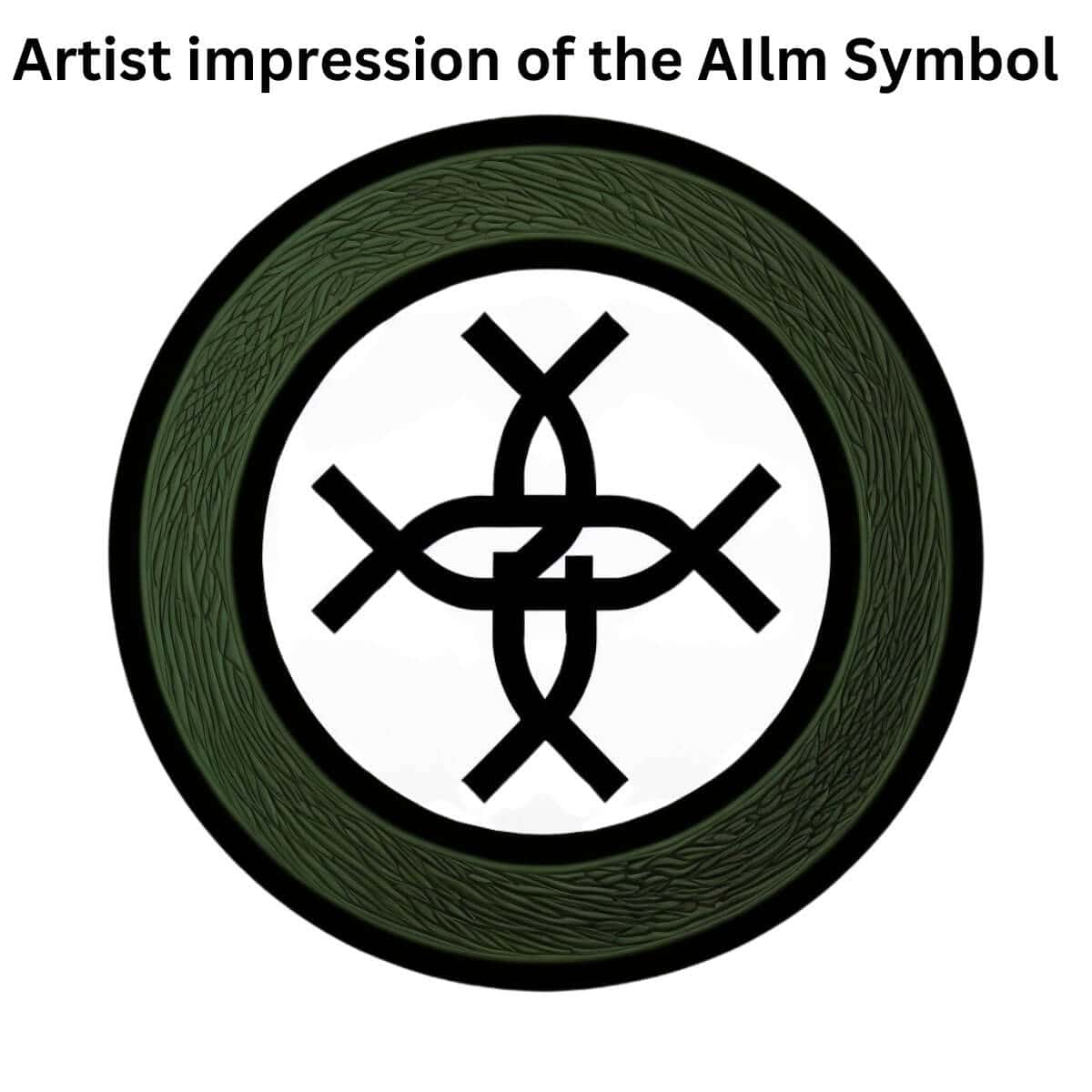 The Ailm Celtic Symbol - Ireland Wide