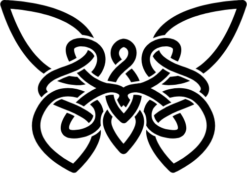 celtic butterfly knot