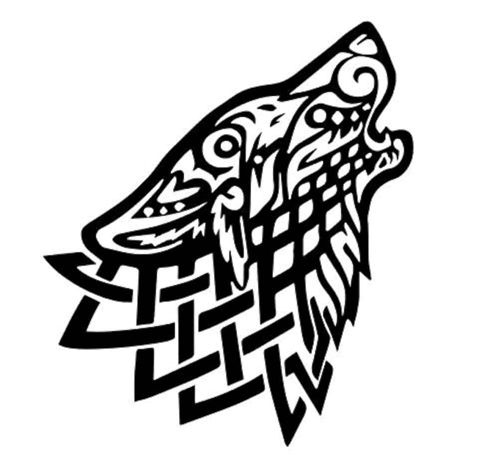 celtic wolf knot