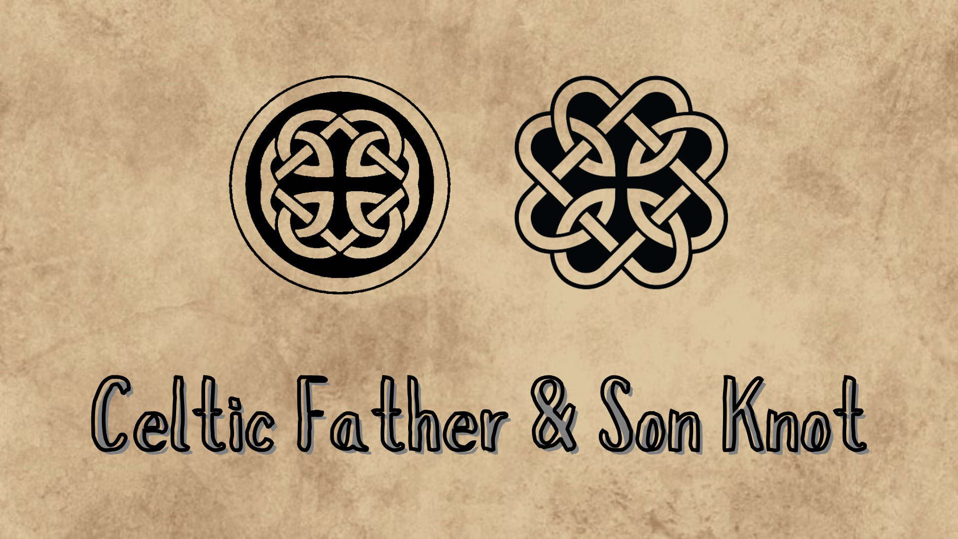 Celtic Father and Son Knot