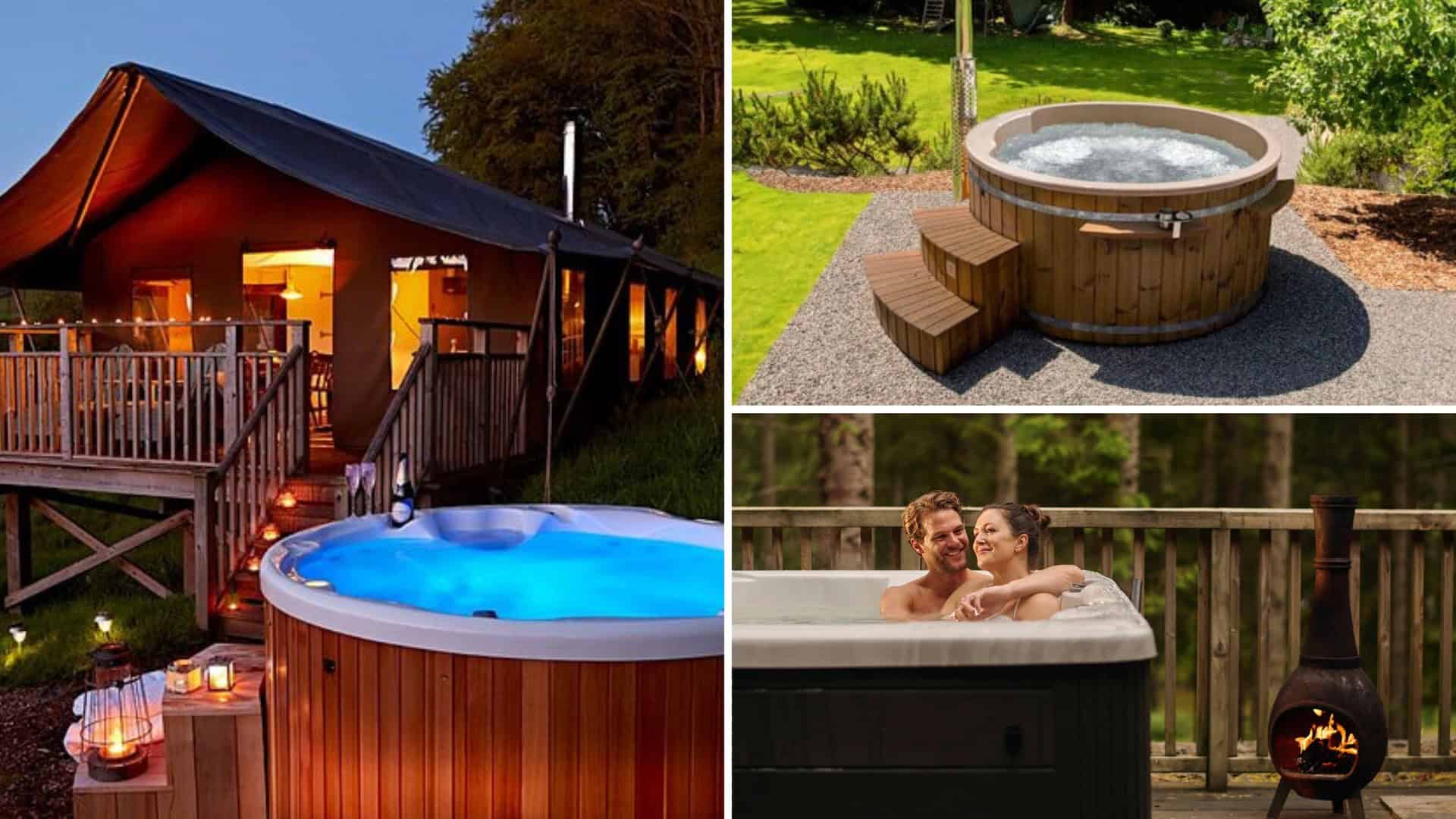glamping hot tub locations in ireland