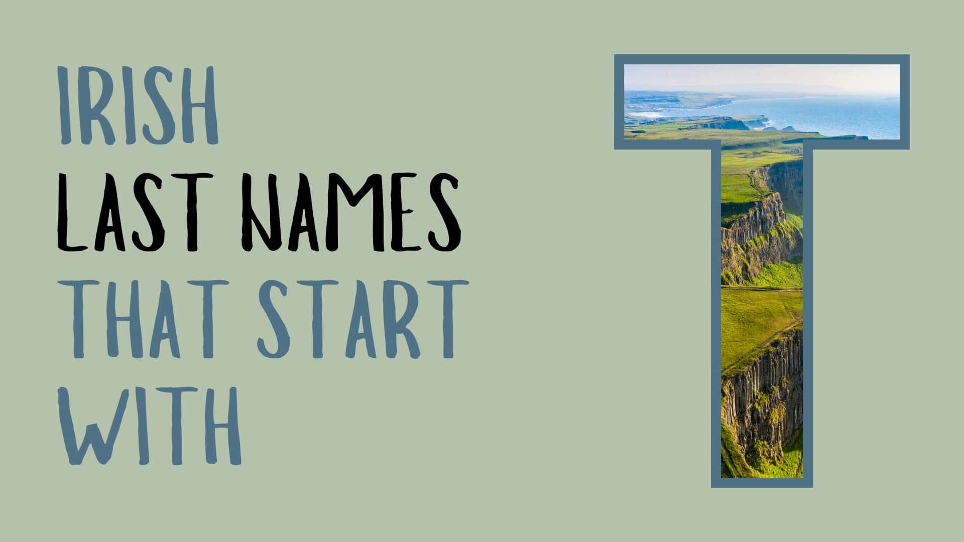 Irish Last Names that Start with T