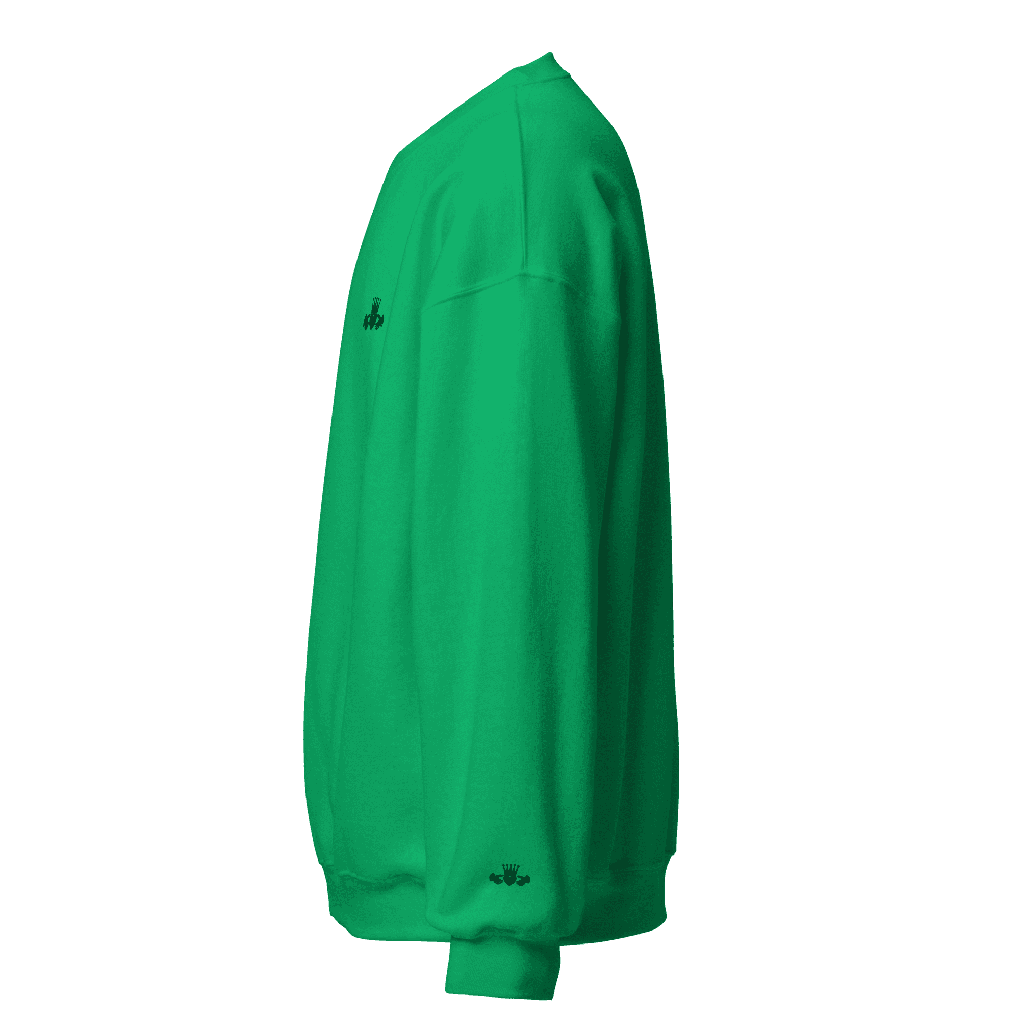 unisex-crew-neck-sweatshirt-irish-green-left-6865a27167cef