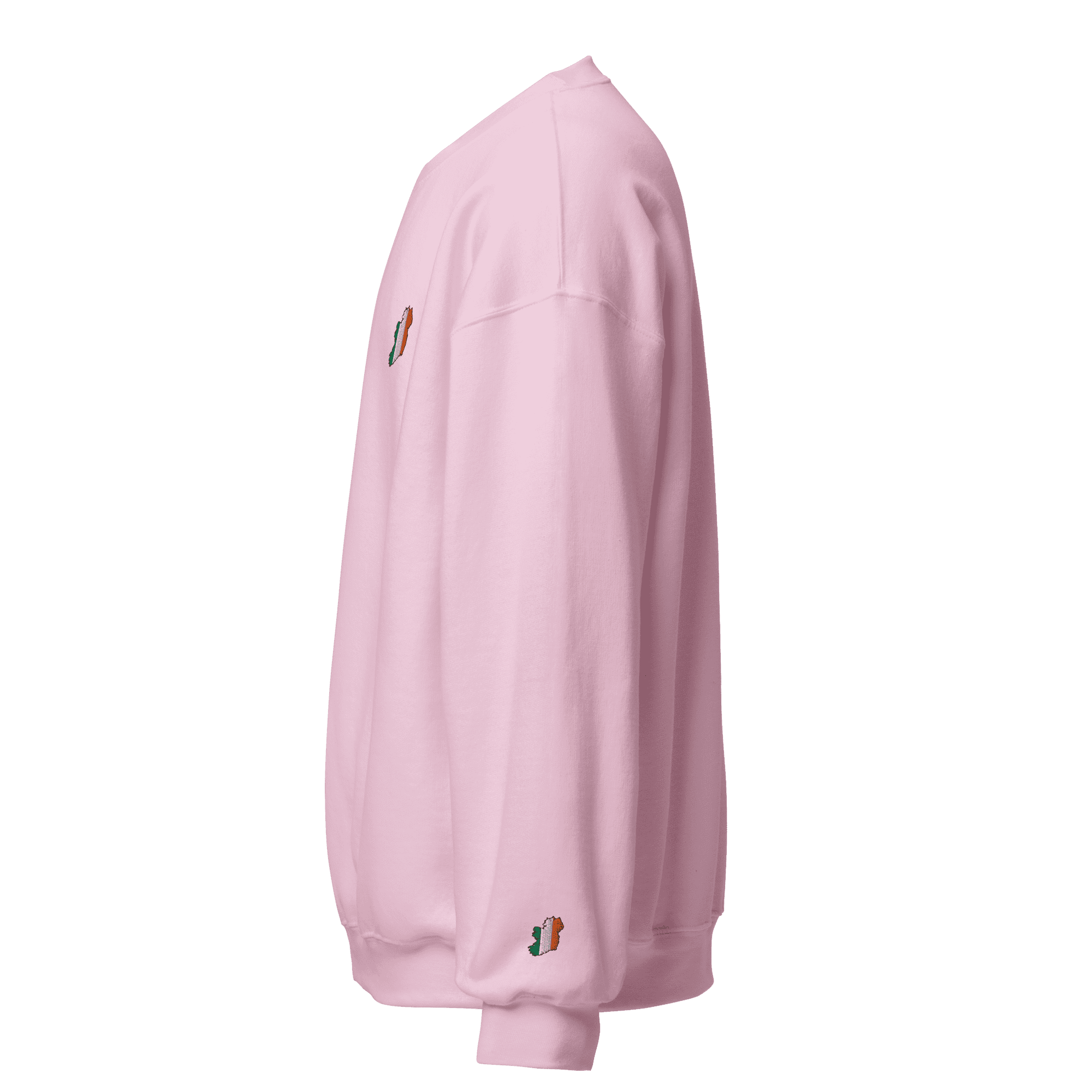 unisex-crew-neck-sweatshirt-light-pink-left-6865a2487dc0e