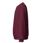 unisex-crew-neck-sweatshirt-maroon-left-6865a28517acc